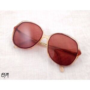 Vintage Women's Vickie Rust Sunglasses - Prescription